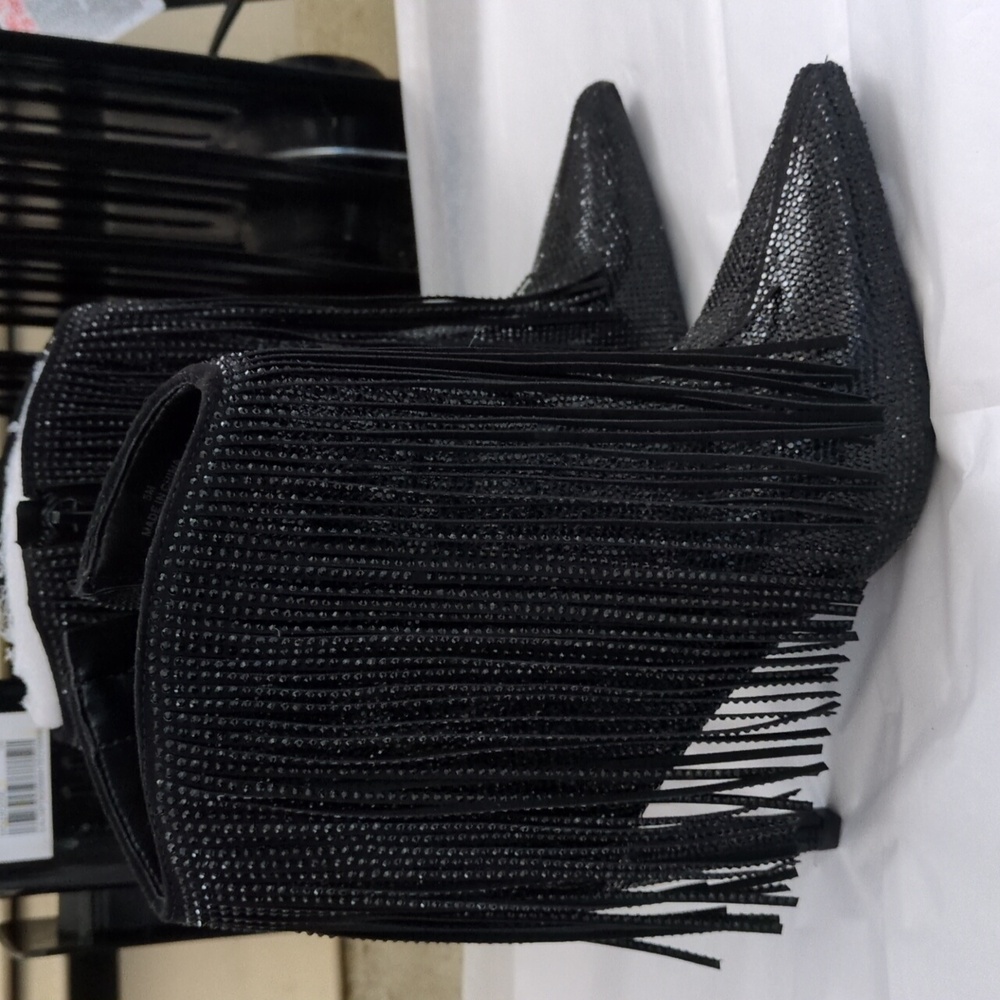 ❌Last Chance Indigo Sahoj Western Fringe Ankle Boots - Picture 1 of 5